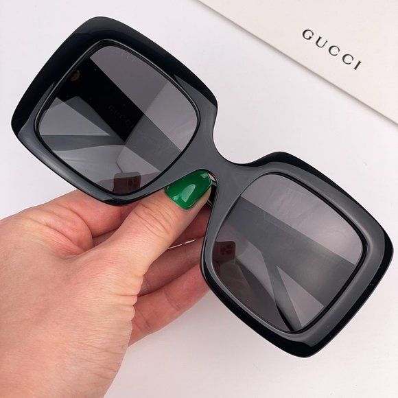 🔥 Gucci Sunglasses Logo GG0896S 001 Women